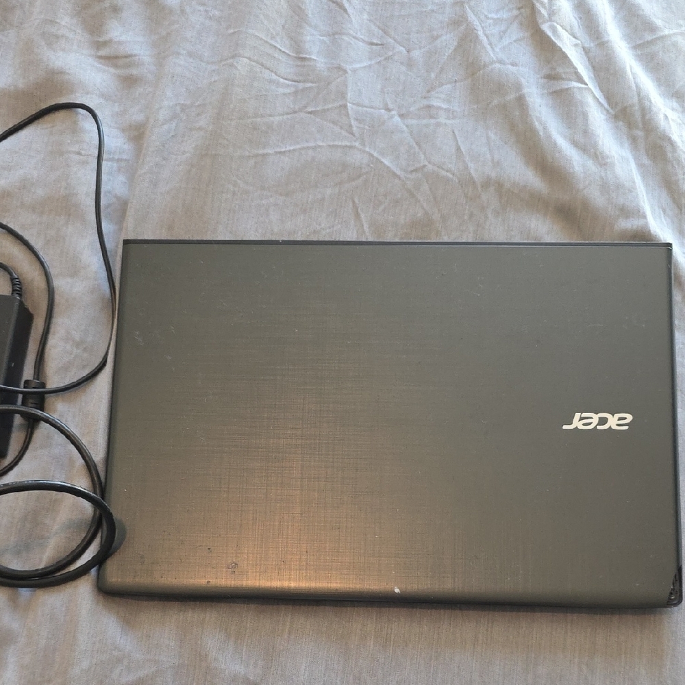 Acer Black Laptop with Charger Included